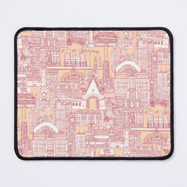 Item preview, Chicago toile jam peach jelly designed and sold by scrummy.