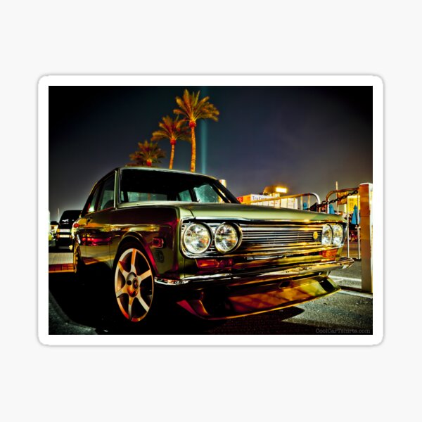 Vista previa del artículo con la obra «Datsun Bluebird SSS 510», diseñado y vendido por CoolCarVideos.