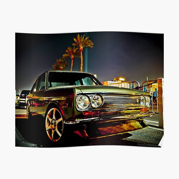 Datsun Bluebird SSS 510 Poster