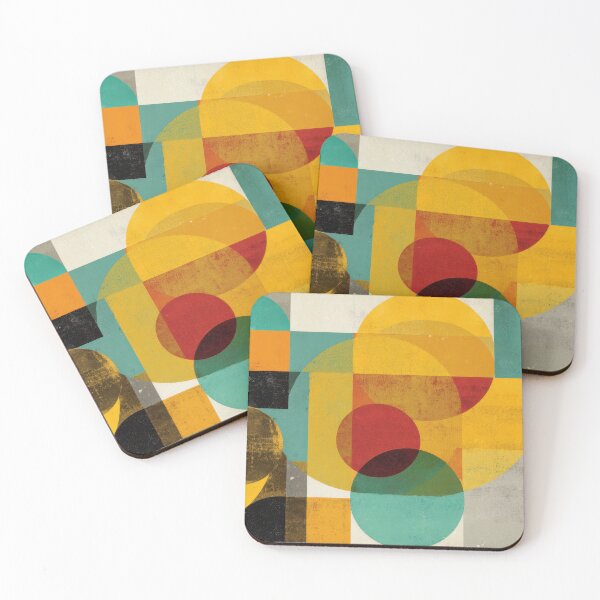 Item preview, Colorful circles on a canvas surface designed and sold by anytka.
