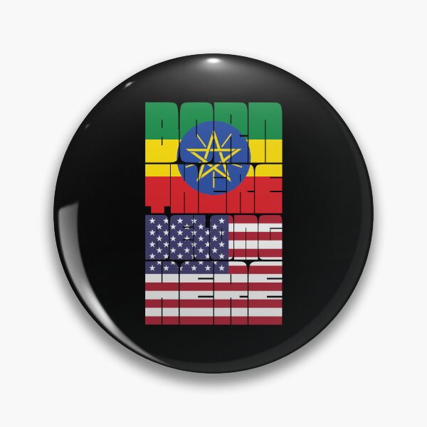 Item preview, Born Ethiopia Belong American designed and sold by FlagX.