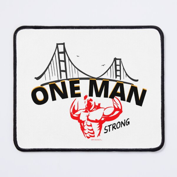 Item preview, One Man Strong - Bridge - MW Design designed and sold by FloStateDesigns.