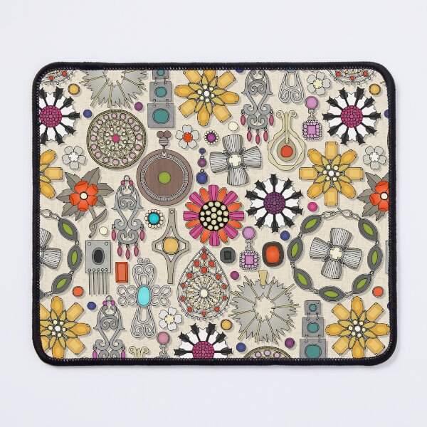 Item preview, boho jewel treasures linen designed and sold by scrummy.