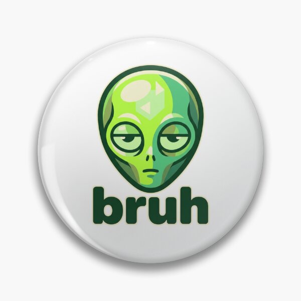Item preview, Bruh Alien T-Shirt designed and sold by AntiqueUFOs.