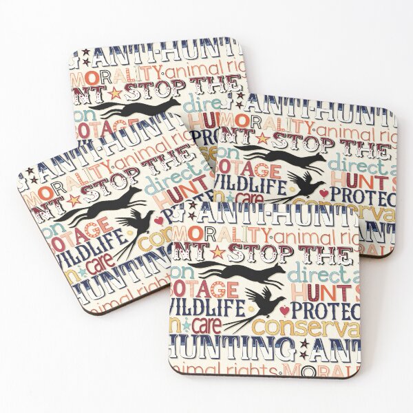 Item preview, hunt sabotage typography designed and sold by scrummy.