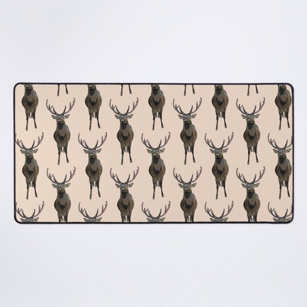 Item preview, S is for Sika Deer, Sika Deer | Woodland Wildlife Art designed and sold by PrettylittlepastelUk.