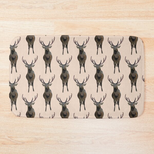 Item preview, S is for Sika Deer, Sika Deer | Woodland Wildlife Art designed and sold by PrettylittlepastelUk.