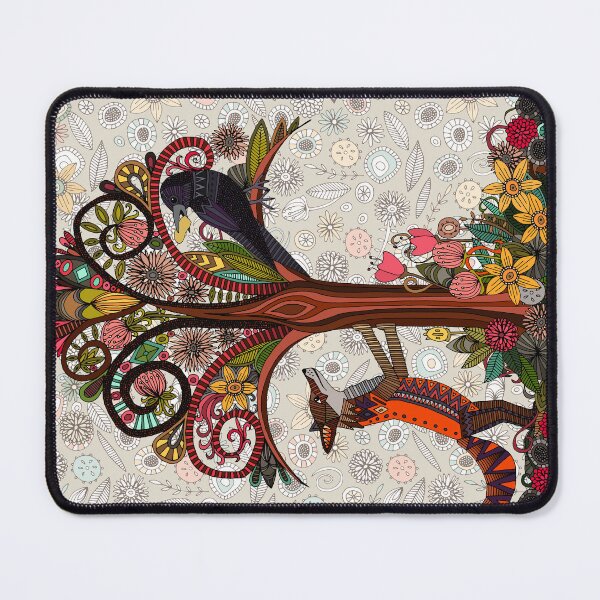 Item preview, fox and crow designed and sold by scrummy.