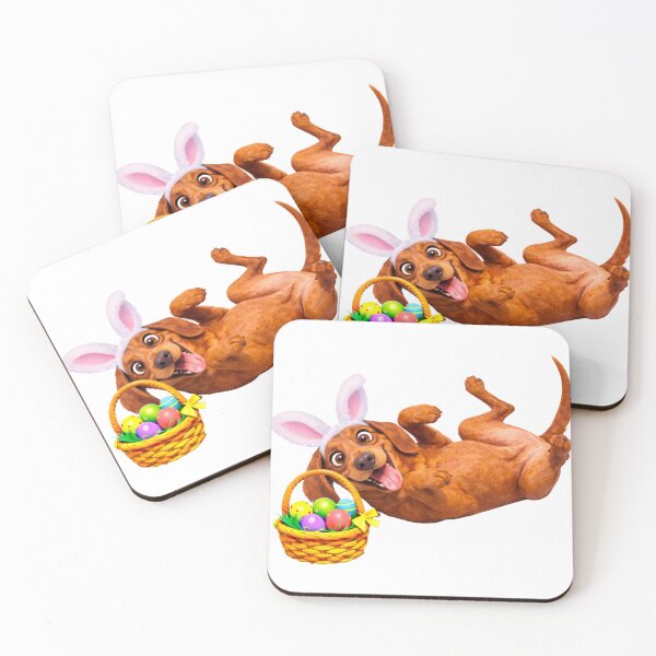 Item preview, Easter Redbone Coonhound designed and sold by Sillytoe.