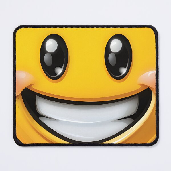 Item preview, Heart №24 Glossy Yellow Heart Smiley with Big Toothy Grin designed and sold by SyberGen.