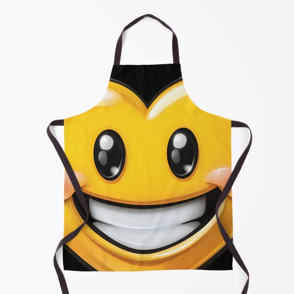 Item preview, Heart №24 Glossy Yellow Heart Smiley with Big Toothy Grin designed and sold by SyberGen.