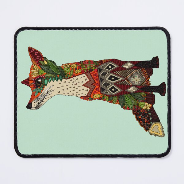 Item preview, fox love mint designed and sold by scrummy.