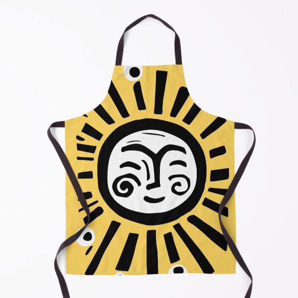 Item preview, sunshine happy smile linoprint designed and sold by petalecho.