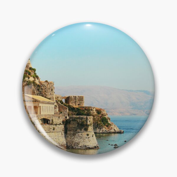 Item preview, Panoramic view of Old Fortress Paleo Frourio and Saint George s Church. Kerkyra Bay, Corfu island, Greece. designed and sold by IaroslavB.
