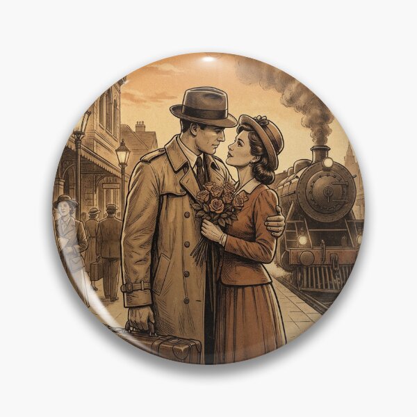 Item preview, Bittersweet Farewell: A Retro 1940s Valentine's Romance designed and sold by 1950s ⭐⭐⭐⭐⭐.