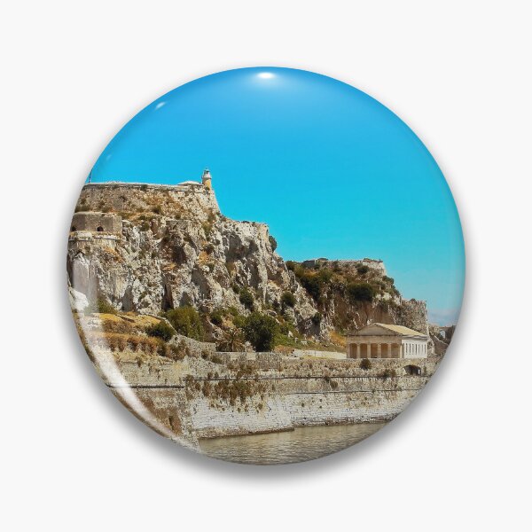Item preview, Panoramic view of Old Fortress Paleo Frourio. Kerkyra Sity, Corfu, Greece. designed and sold by IaroslavB.