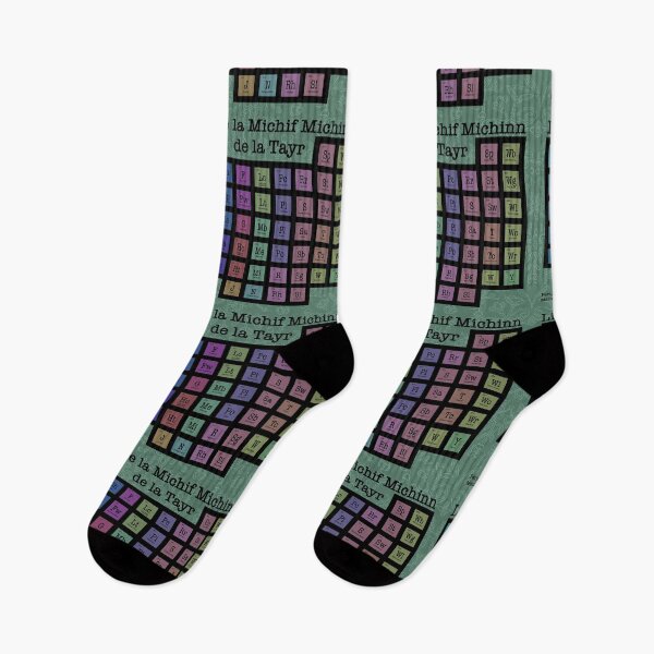 Item preview, Lii Taab de la Michif Michif de la Tayr Metis periodic table designed and sold by Jenannbrown.