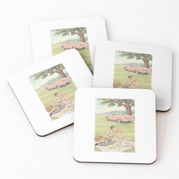 Item preview, Strawberry Kisses & Sunshine: A Retro 1950s Valentine's Picnic designed and sold by 1950s ⭐⭐⭐⭐⭐.