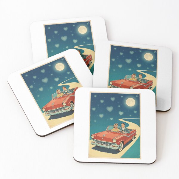 Item preview, Retro Romance: A 1950s Valentine's Night Drive designed and sold by 1950s ⭐⭐⭐⭐⭐.