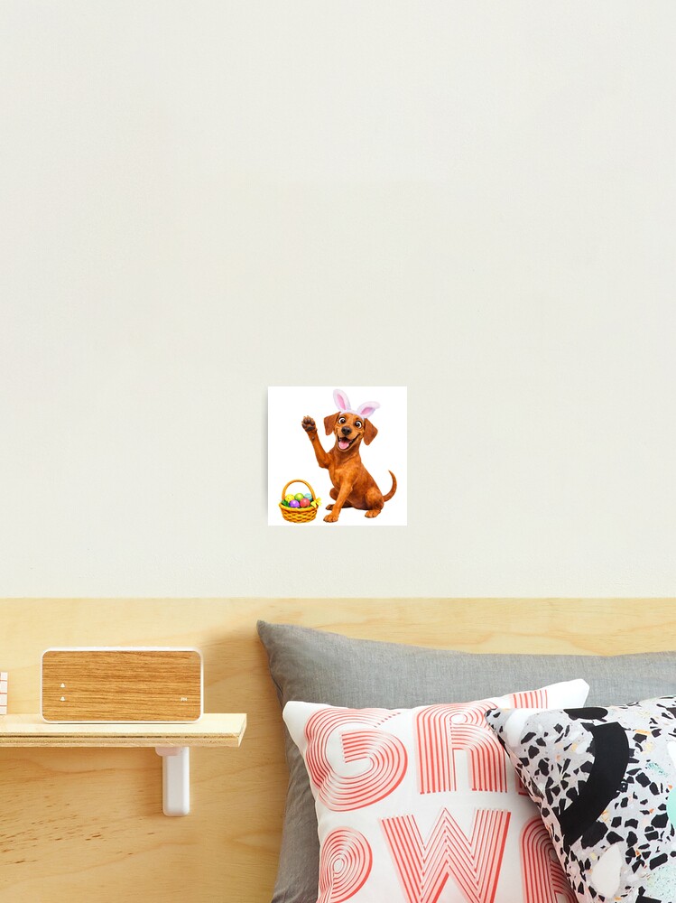 Thumbnail 2 of 3, Photographic Print, Easter Rhodesian Ridgeback designed and sold by Sillytoe.