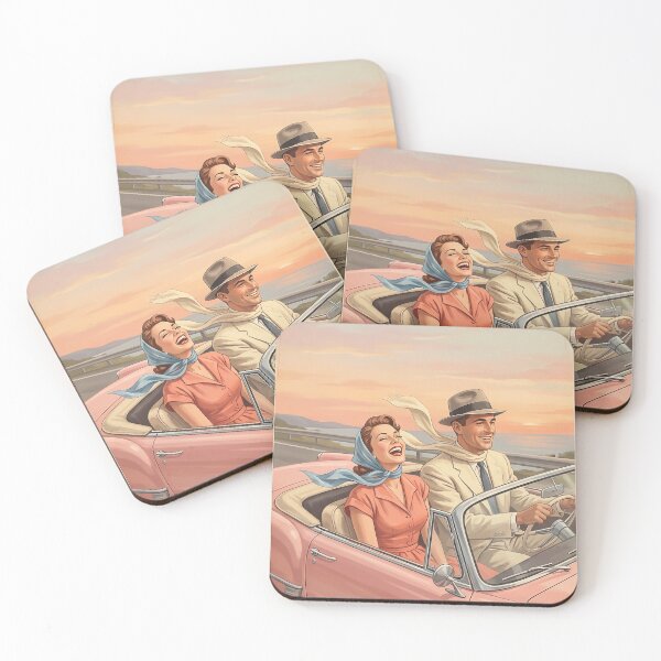 Item preview, Your 1950s Dream Drive: A Timeless Sunset Romance designed and sold by 1950s ⭐⭐⭐⭐⭐.