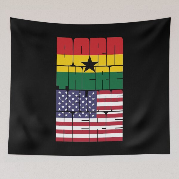 Item preview, Born Ghana Belong American designed and sold by FlagX.