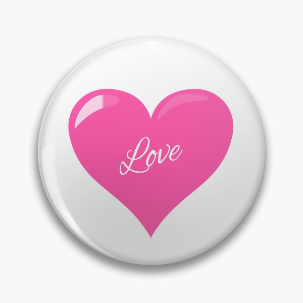 Item preview, Love Pink Heart designed and sold by KATKattalestv.