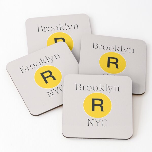 Item preview, Brooklyn R Train NYC designed and sold by Mountain-Point.