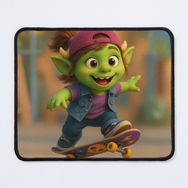 Item preview, Skater Ogre Girl designed and sold by Sillytoe.