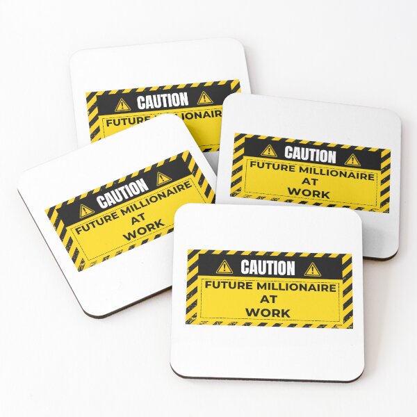 Item preview, CAUTION: Future Millionaire at Work designed and sold by 1950s ⭐⭐⭐⭐⭐.