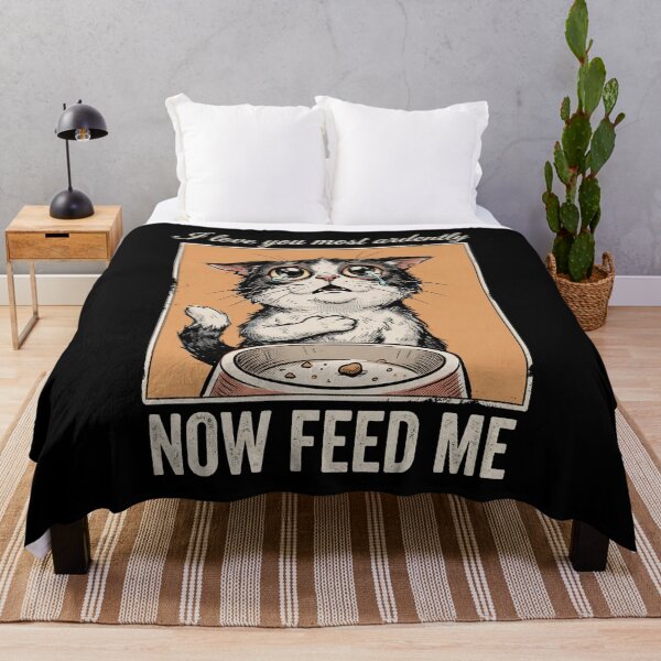 Item preview, I Love You Most Ardently Now Feed Me Funny Kitten designed and sold by Fenay Designs.
