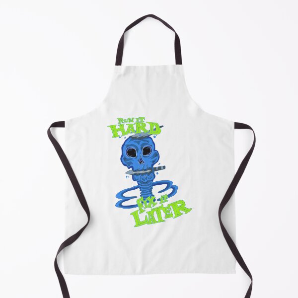 Item preview, Run It Hard Fix Later Skull designed and sold by MD-Over.