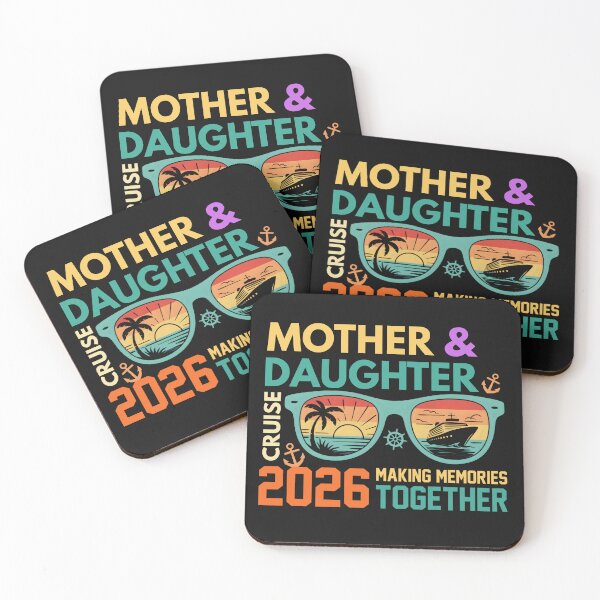 Item preview, Mother and Daughter Cruise 2026 Women Vintage Humor Cute designed and sold by limarkhalid.