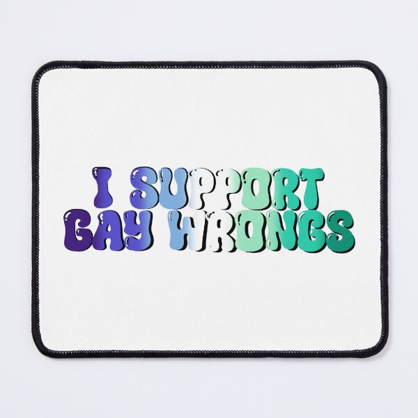 Item preview, Gay Wrongs Gay Flag designed and sold by honourartsshop.