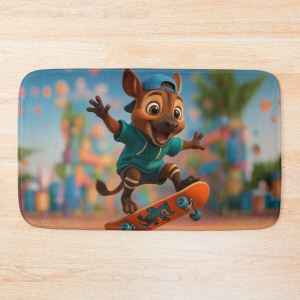 Item preview, Skater Okapi designed and sold by Sillytoe.