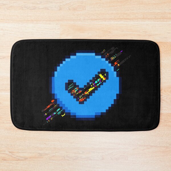 Item preview, Glitched Verification Checkmark – Pixel Art Digital Aesthetic designed and sold by Aquarius-club.