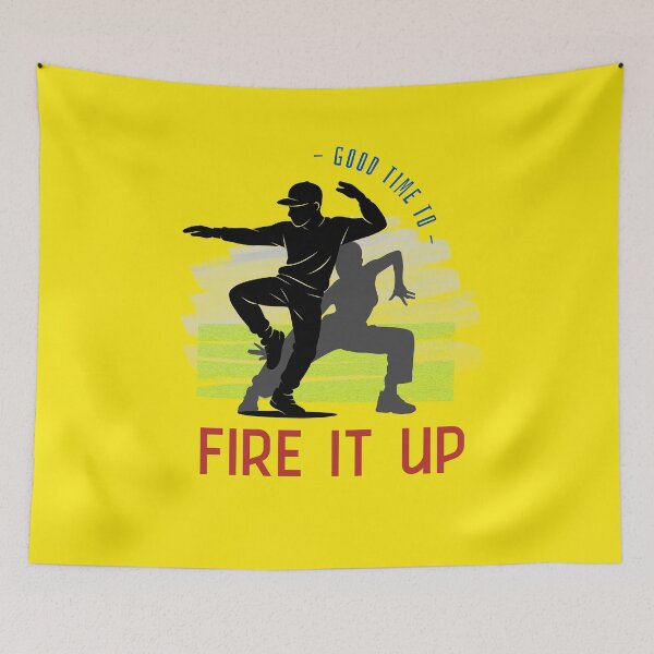 Item preview, Fire It Up - Dance & Energy  designed and sold by Stylnadruk.