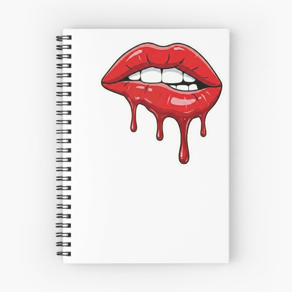 Item preview, Red Biting Lips designed and sold by Simple Graphics.