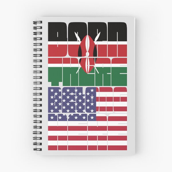 Item preview, Born Kenya Belong American designed and sold by FlagX.
