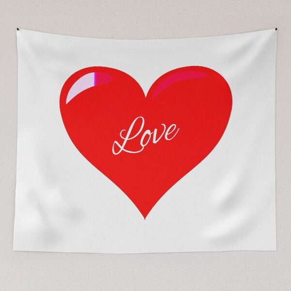 Item preview, Red Heart Love designed and sold by KATKattalestv.
