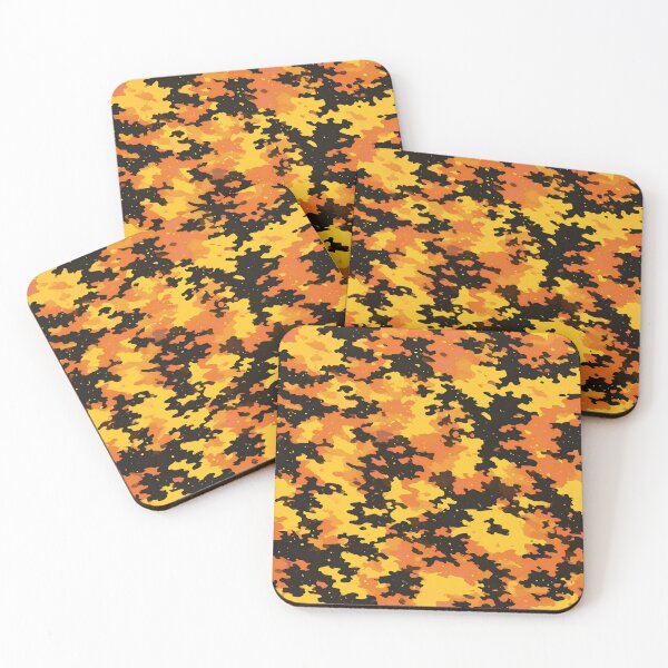 Item preview, Blaze Orange Camouflage 1 designed and sold by Mark Cannon.
