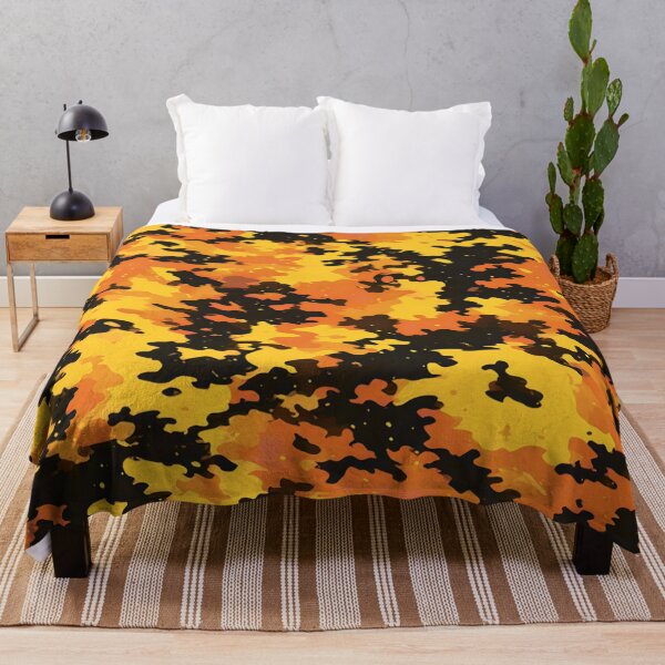 Item preview, Blaze Orange Camouflage 1 designed and sold by Mark Cannon.