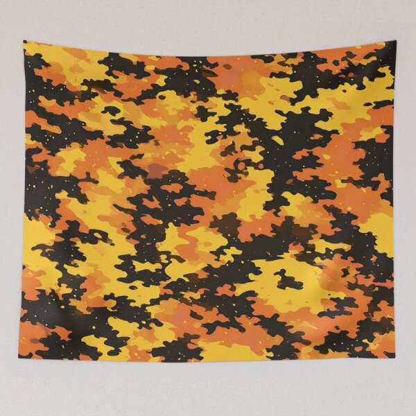 Item preview, Blaze Orange Camouflage 1 designed and sold by Mark Cannon.