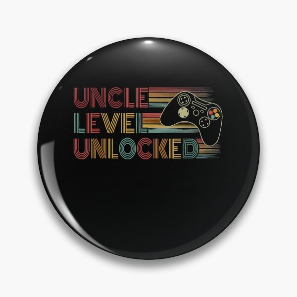 Item preview, Uncle Level Unlocked New Uncle Gaming Gift First Time Uncle designed and sold by salmzouriart.