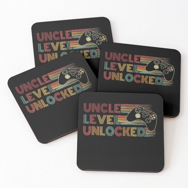 Item preview, Uncle Level Unlocked New Uncle Gaming Gift First Time Uncle designed and sold by salmzouriart.