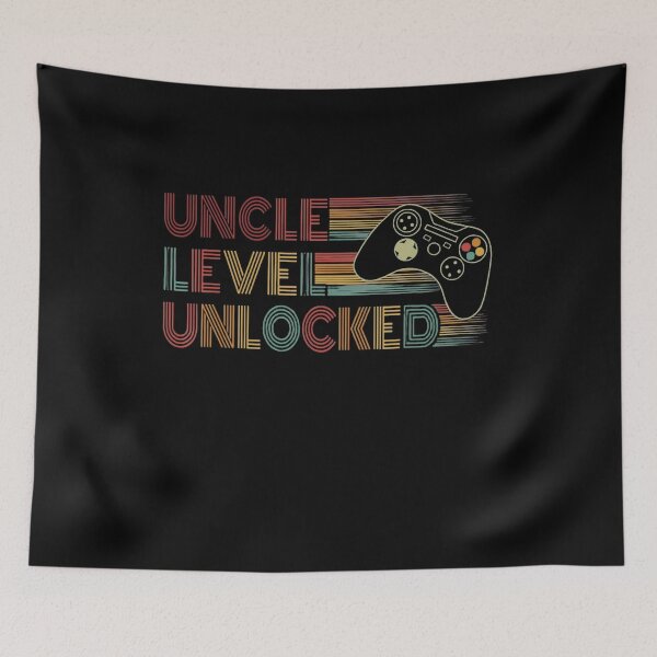 Item preview, Uncle Level Unlocked New Uncle Gaming Gift First Time Uncle designed and sold by salmzouriart.