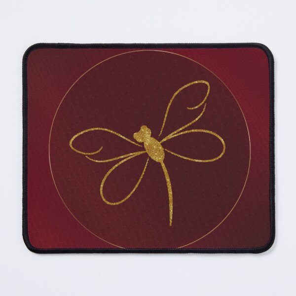 Item preview, Golden Dragonfly Silhouette designed and sold by RehamVisuals.