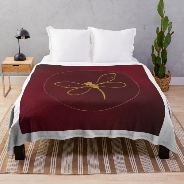 Item preview, Golden Dragonfly Silhouette designed and sold by RehamVisuals.