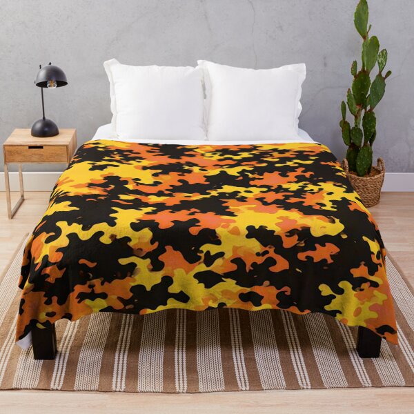 Item preview, Blaze orange Camouflage Pattern 2 designed and sold by Mark Cannon.