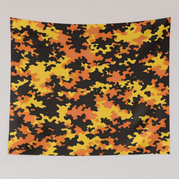 Item preview, Blaze orange Camouflage Pattern 2 designed and sold by Mark Cannon.